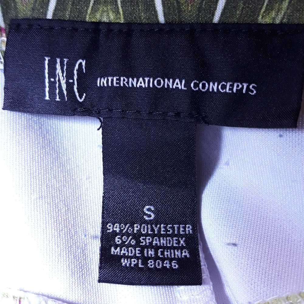I.N.C International Concept Palm Print Skirt - Picture 3 of 3